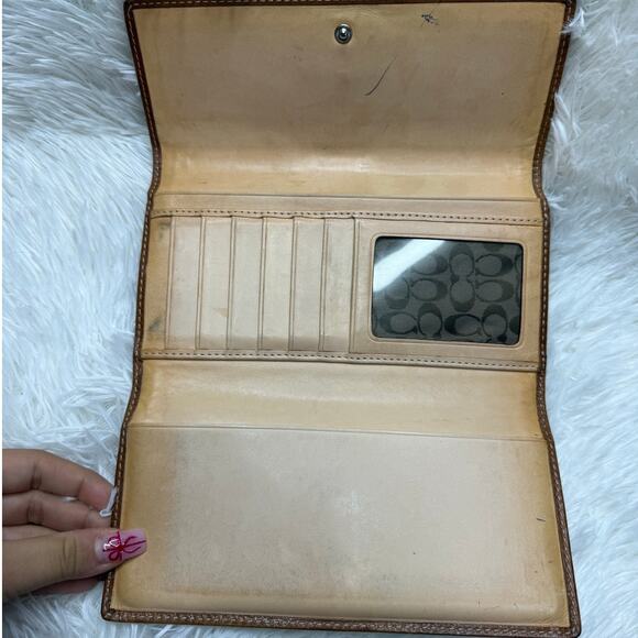 COACH Y2k Two Tone Wallet - Picture 5 of 12